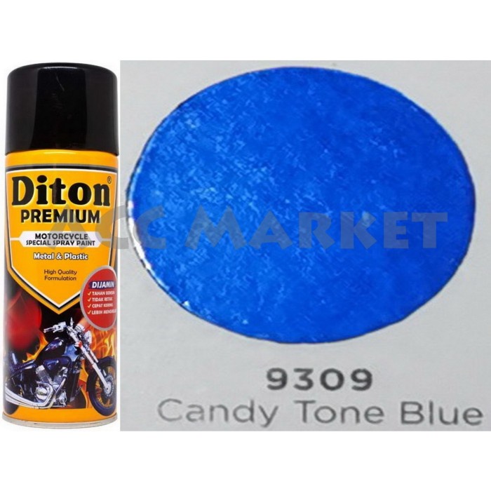 Pilox Diton Premium Pilok Pylox Biru Candy Blue 9309