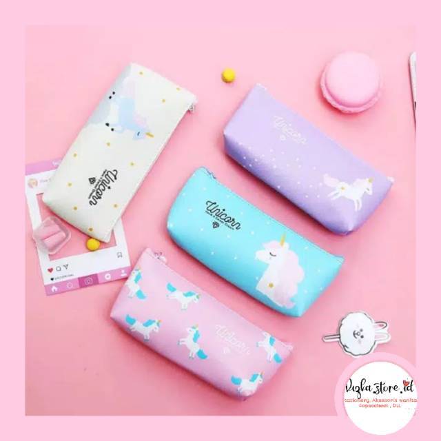 

TEMPAT PENSIL MOTIF UNICORN LUCU