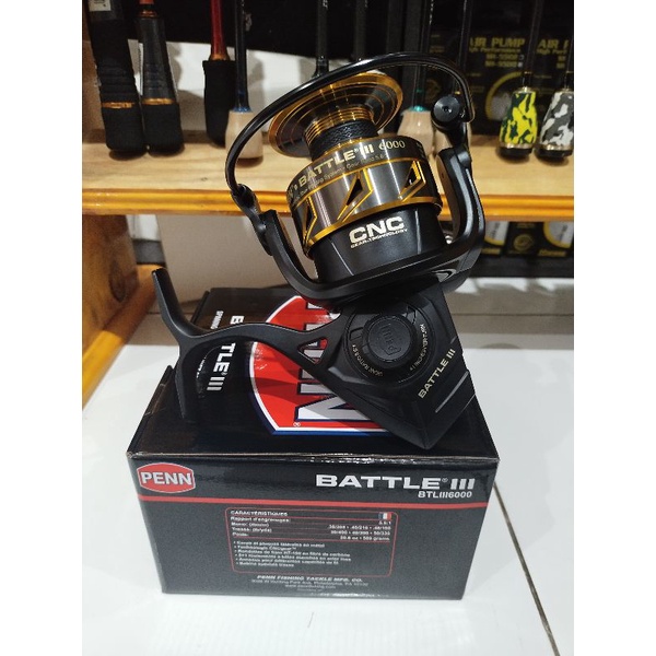 reel Penn battle III 6000 power handle