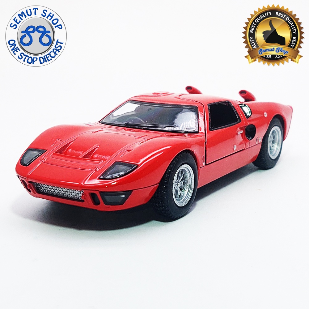 Jual Kinsmart 1966 Ford GT40 MKII skala 1:32 Miniatur Mobil Ford GT40 MK 2  Indonesia|Shopee Indonesia