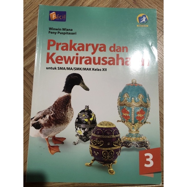 

BUKU CETAK PRAKARYA DAN KEWIRAUSAHAAN KELAS 12 REVISI 13 PEERBIT GRAFINDO