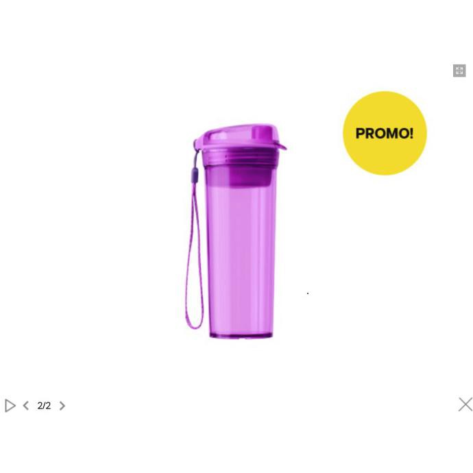 Diskon Drinking Flask (1) Purple Ungu Botol Minum Tupperware