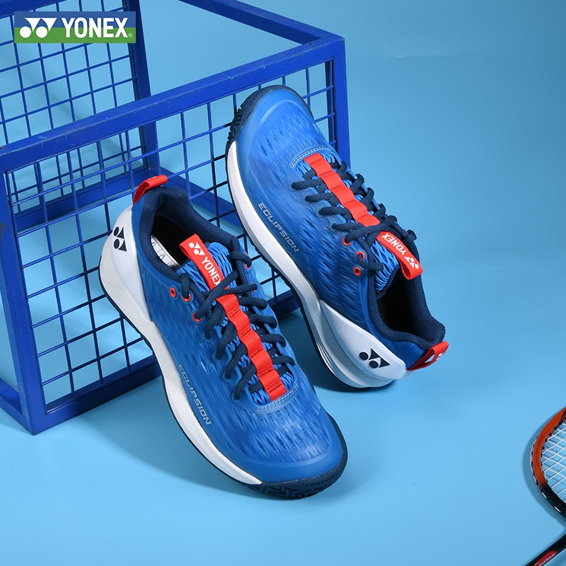 Sepatu Tenis Tennis Yonex Eclipsion 3 Blue White Power Cushion Original