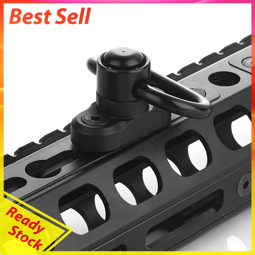 M-lok Sling Buckle Mount Rail Dengan Stud Swivel Quick Detach