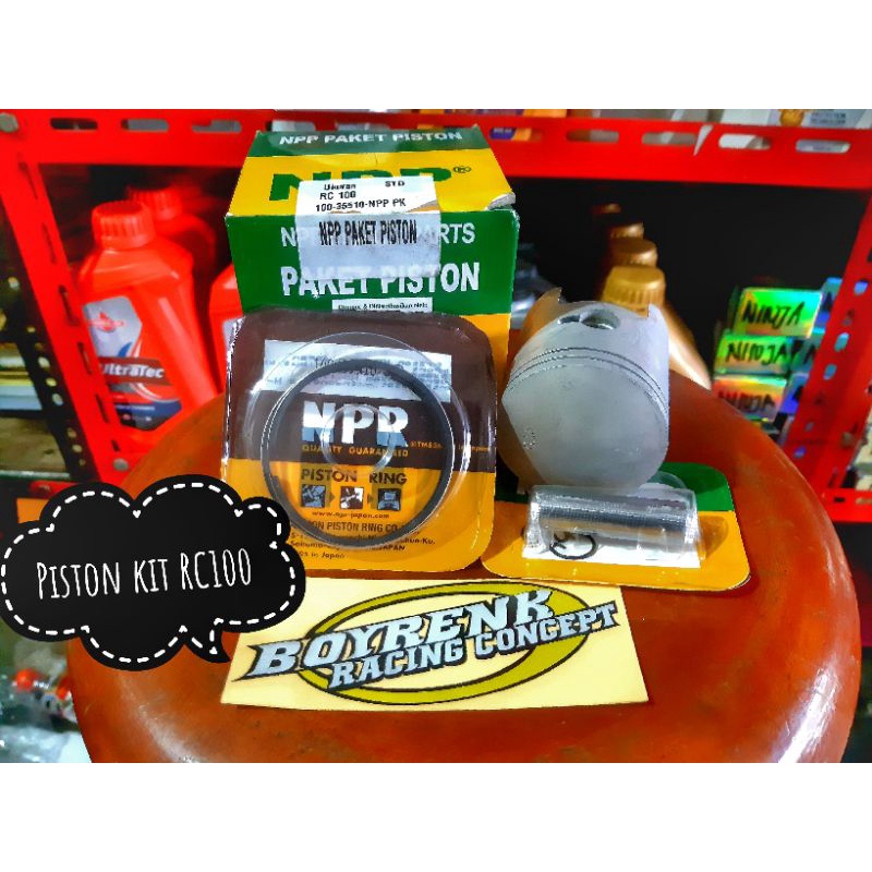 PISTON KIT RC100 STD-200 BOYRENK RACING
