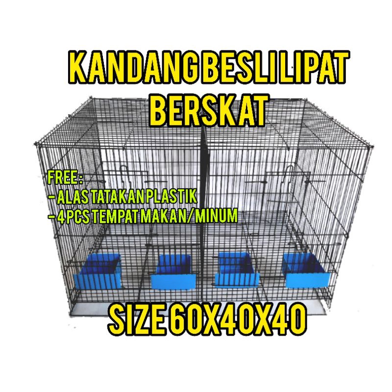 Kandang Umbaran skat 60x40x40