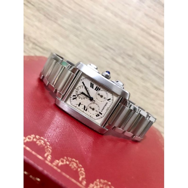 Cartier Tank boysize original preloved jam wanita authentic second