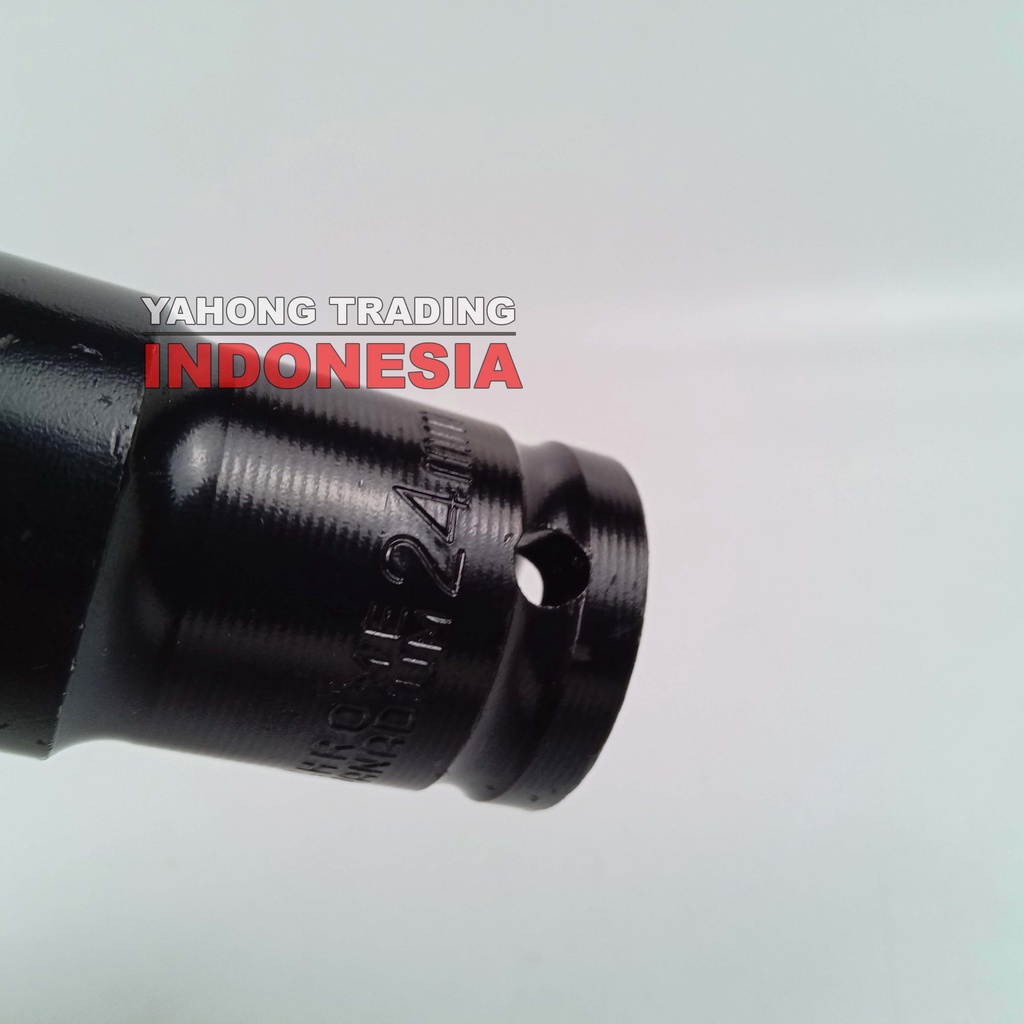 Deep Socket Impact Mata Kunci Sock Shock Sok 1/2 inch 14mm 21mm 24mm