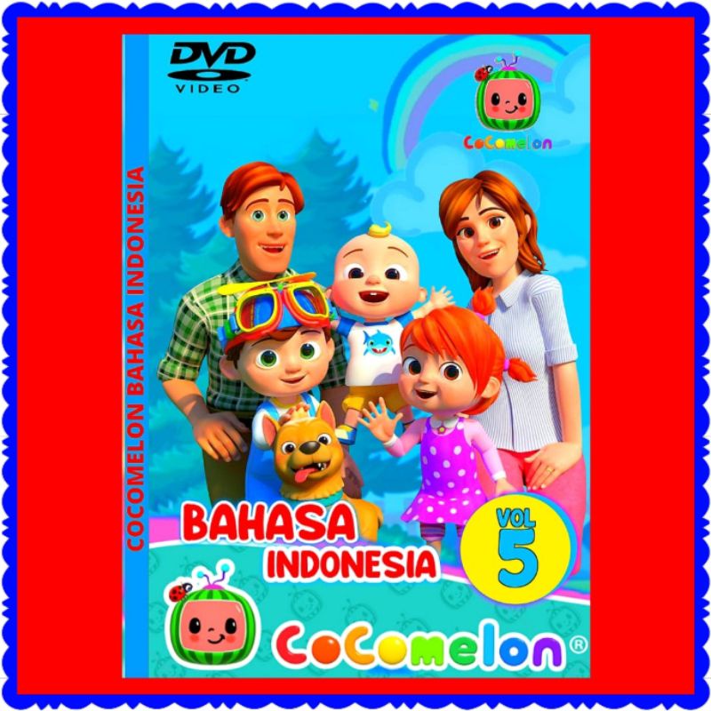 KASET DVD COCOMELON BAHASA INDONESIA-KASET DVD LAGU COCOMELON-KASET VCD COCOMELON-KASET DVD ANAK BAL