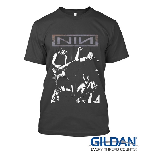 Kaos Nine Inch Nails " Tour " NEW STATES APPAREL Tshirt