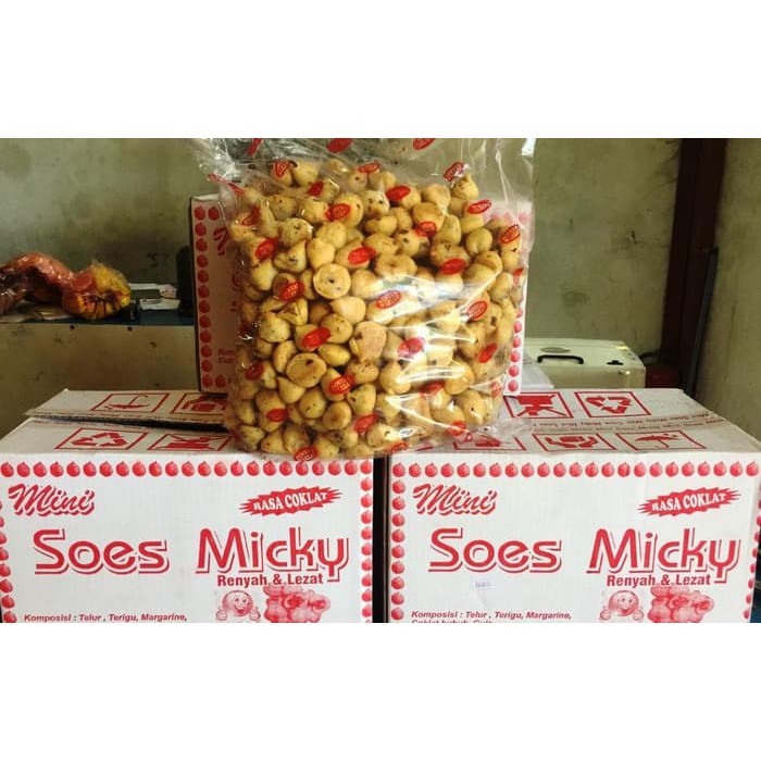 

soes mini coklat special micky 2kg