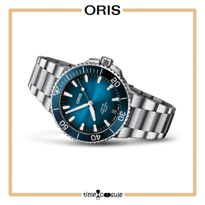 JAM TANGAN PRIA ORIS AQUIS DATE CALIBRE 400 - 400 7769 4135 METAL