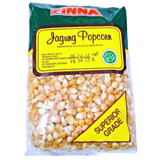 IFF - FINNA JAGUNG POPCORN Jagung Pipil Popcorn Ori 500 GR