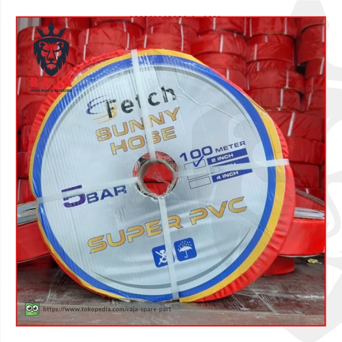 selang irigasi sunny hose uk 2 inch x100 meter