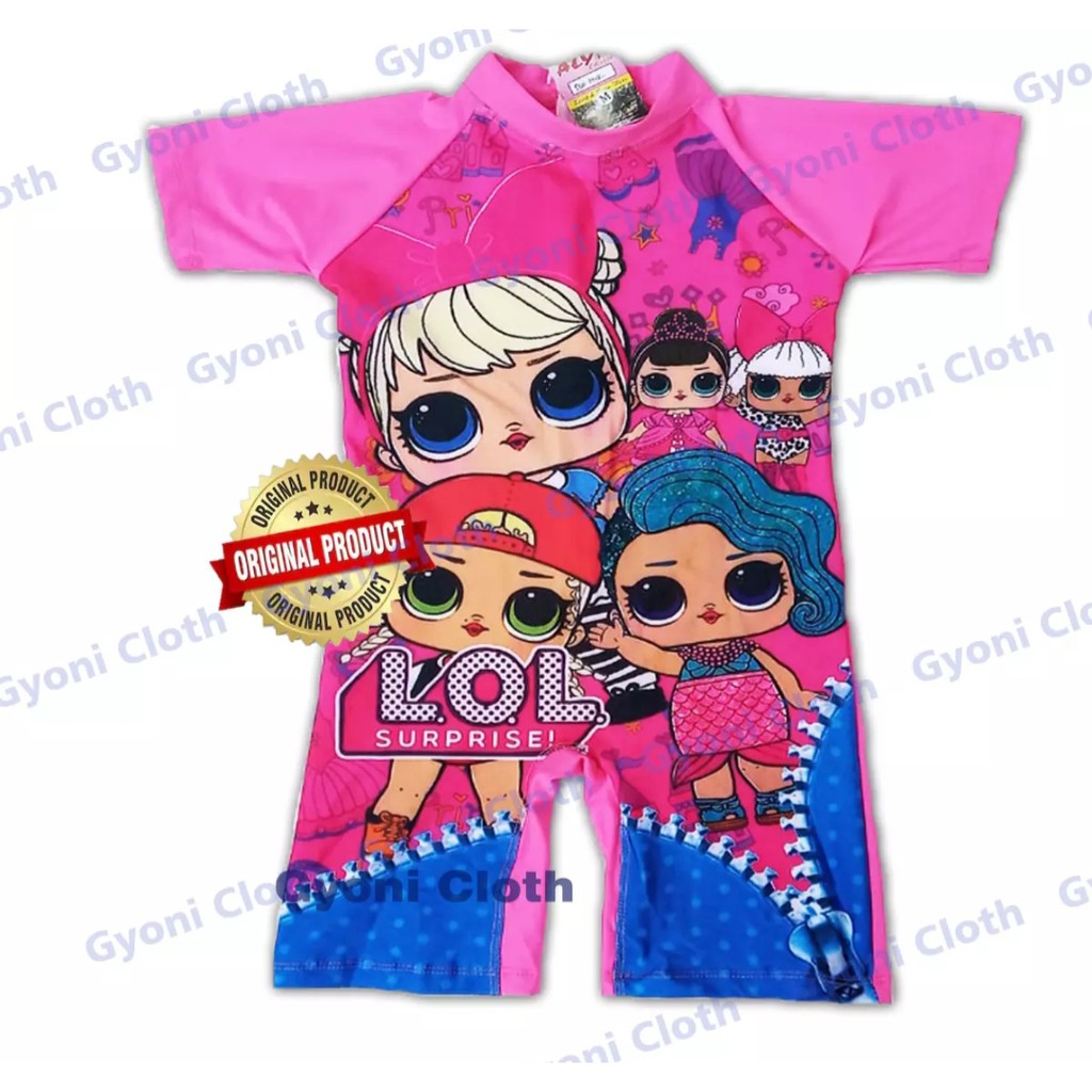 BAJU RENANG ANAK LAKI-LAKI DAN PEREMPUAN BERMOTIF USIA 2-9 THN