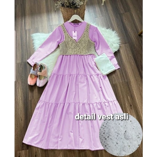 XC - Maxi Valleri / Maxi Dress / Maxi Rompi Terbaru / Dress Kekinian