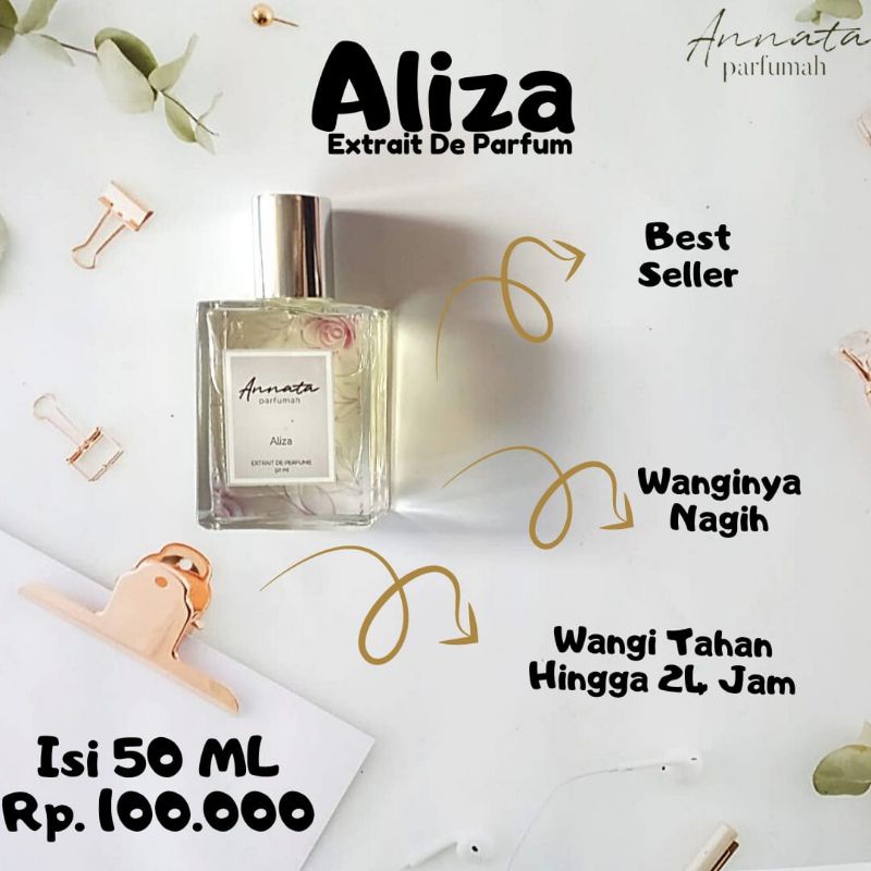 Aliza Adeeva Azzahra Annata Parfumah Ori Halal Awet Tahan Lama