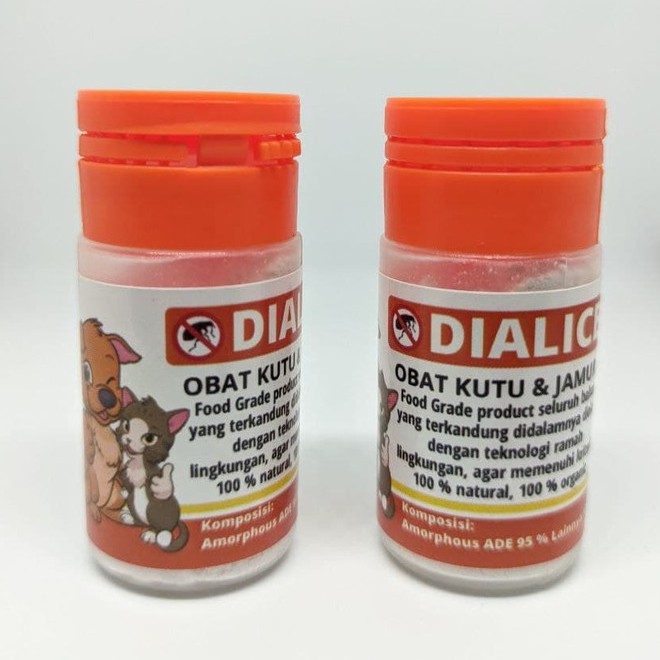 DIALICE Obat Kutu Kucing Anjing Kelinci 100% FOOD GRADE FEFARM