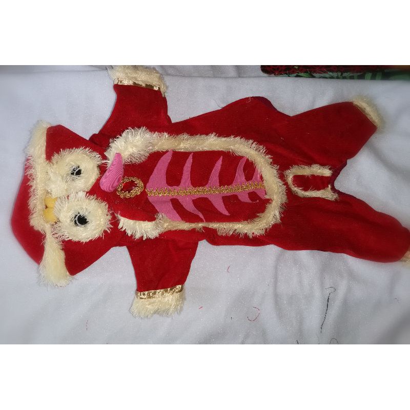 baju kucing costume barongsai