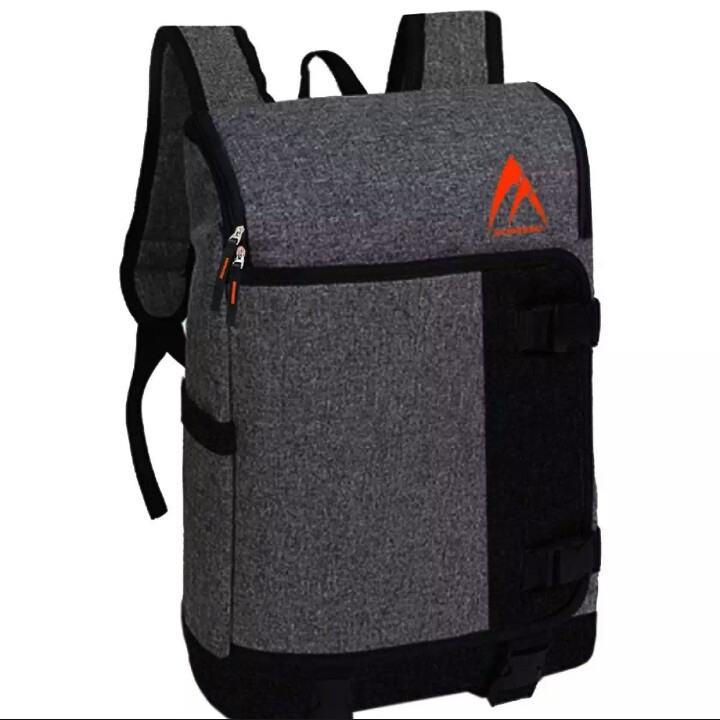 Metric Tas Ransel Pria Tas Ransel Model Korea Tas Punggung - Grey