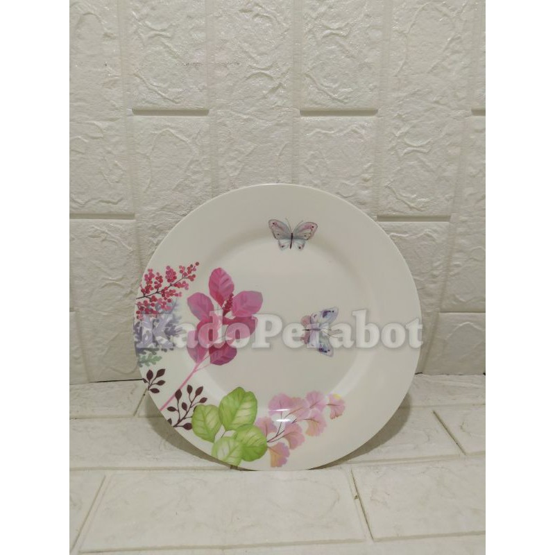 piring ceper 10 seraphina - piring kembang cantik - piring motif bunga