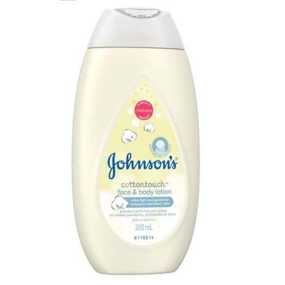 Johnson's Baby Cottontouch Face &amp; Body Baby Lotion 200 ml