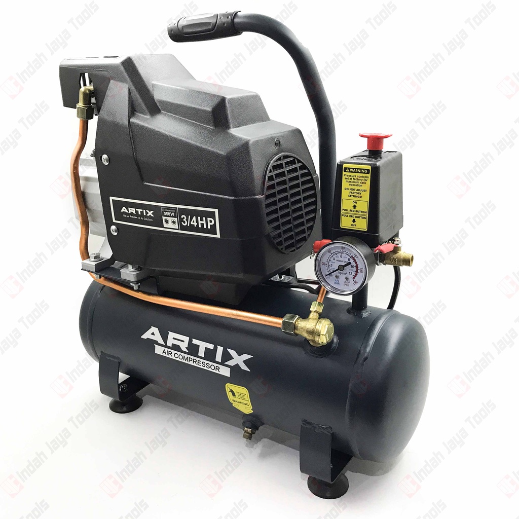 ARTIX Direct DA 0709 Kompresor Angin 550 Watt 3/4 HP 9 L Mesin Pompa