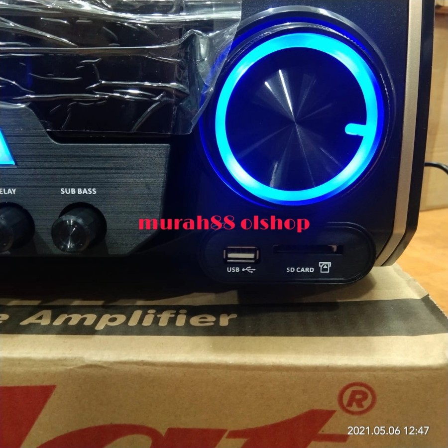 Ampli/amply /amplifier karaoke dat DA-806 bluetooth usb