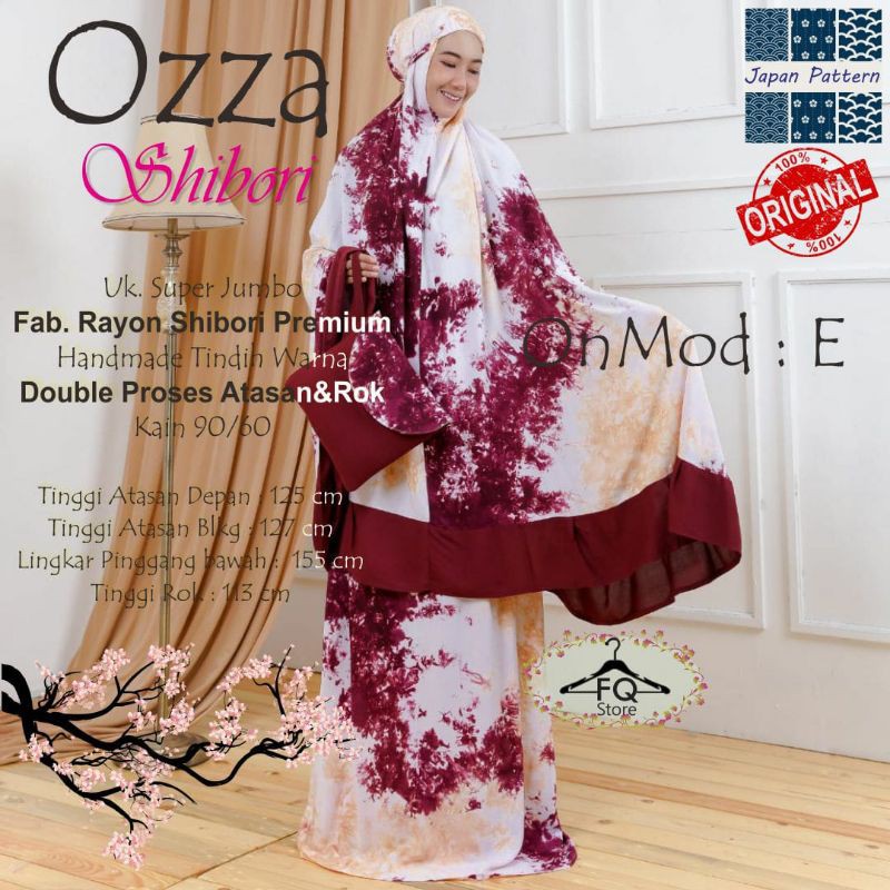 Shibori Ozza mukena