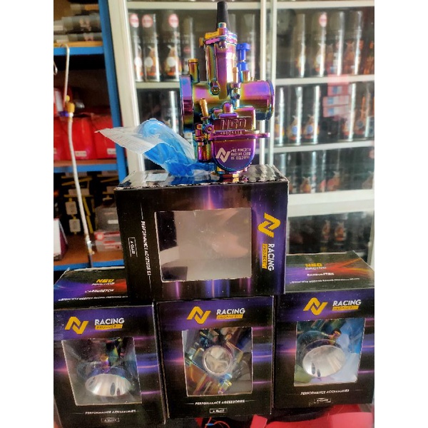 Karburator Karbu Pwk CPO NGO SUDCO 24 26 28 30 32 34 Black Series Hitam Easy-Ngo 28 pelangi