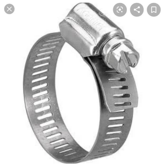 Hose clamp sus 304 1”