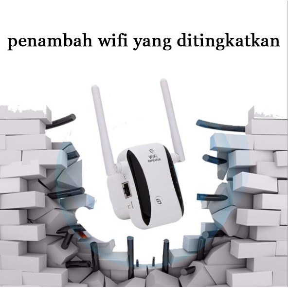 WIFI Repeater 300Mbps Wireless WiFi Signal Range Extender 802.11Adapter 2 Antena