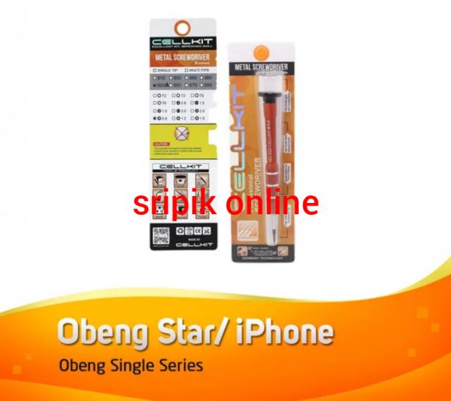 obeng cellkit 920A star 0.8