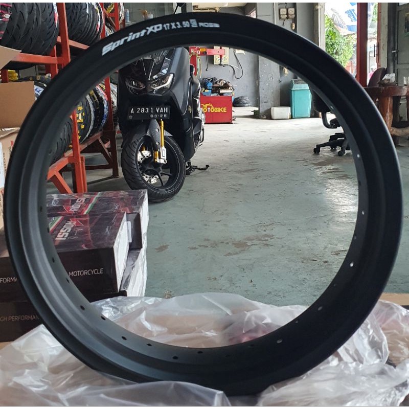 VELG SUPERMOTO RING 17 LEBAR 250/300/350 VROSSI KLX DTRACKER CRF WR155R hole 36