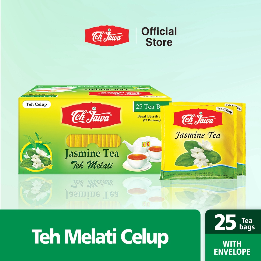 Teh Jawa Jasmine Tea Enveloped Celup isi 25