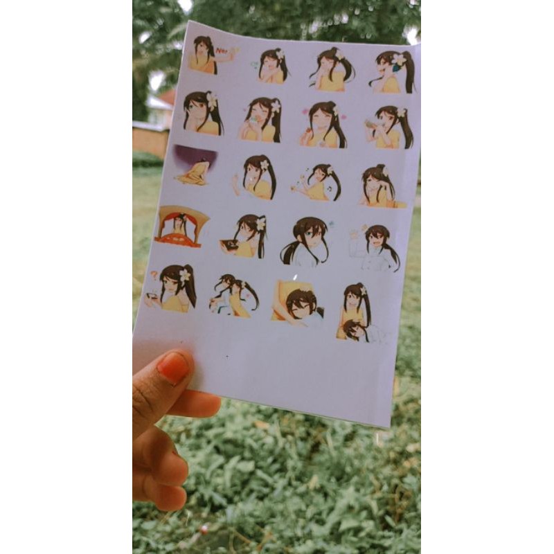 

stiker lucu 5 lembar/pch untuk dekoratif