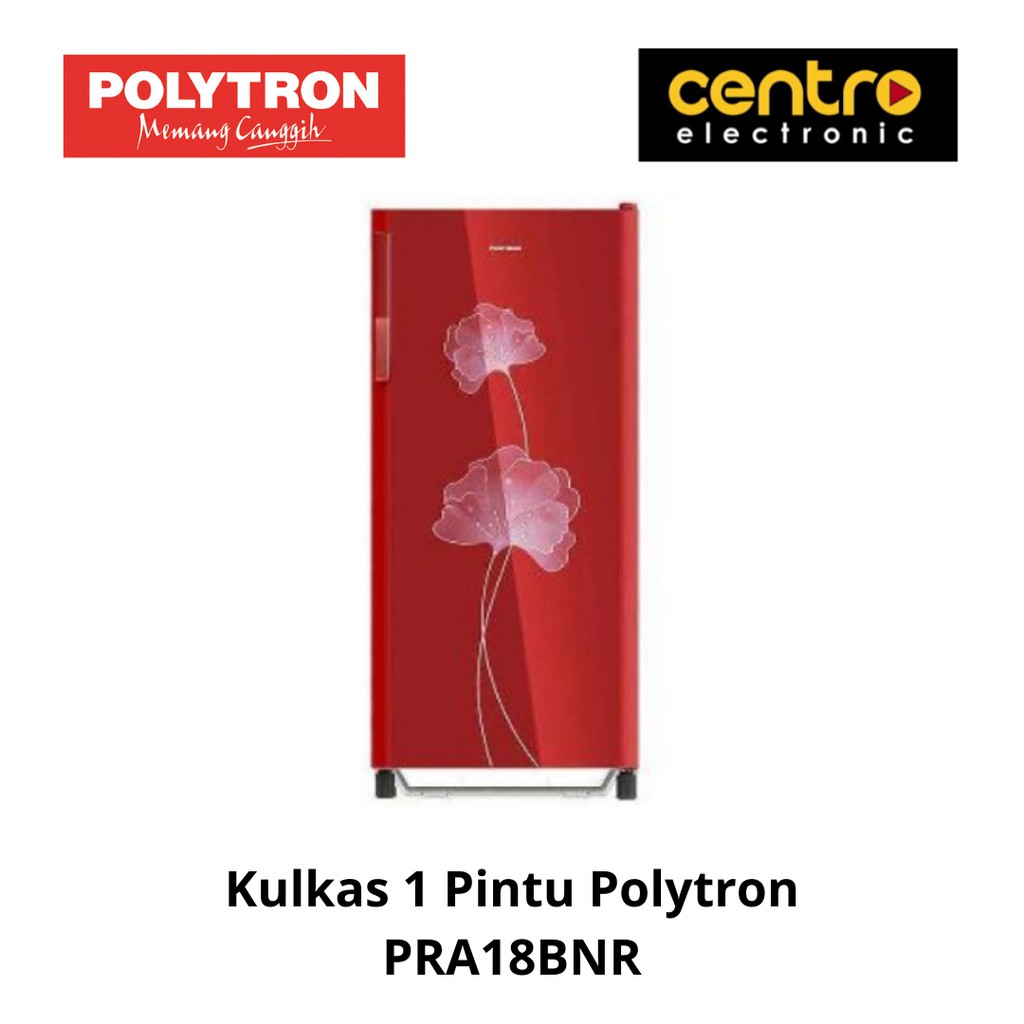 Kulkas 1 Pintu Belleza Polytron PRA18BNR