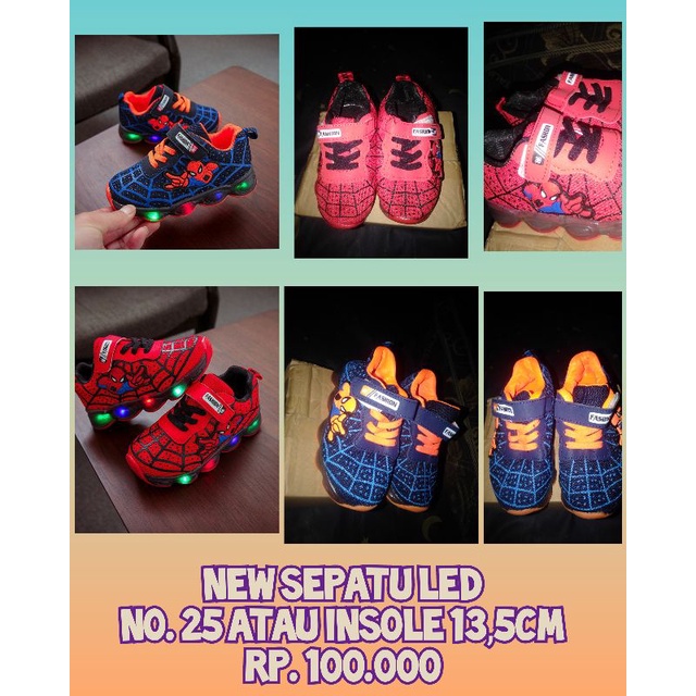 SEPATU LED ANAK LAKI-LAKI
