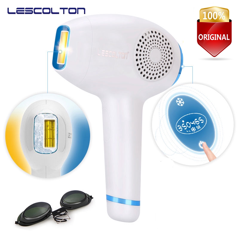 Lescolton Hair Removal ICE Cold Epilator Permanent Laser for Home Bikini Trimmer Electric