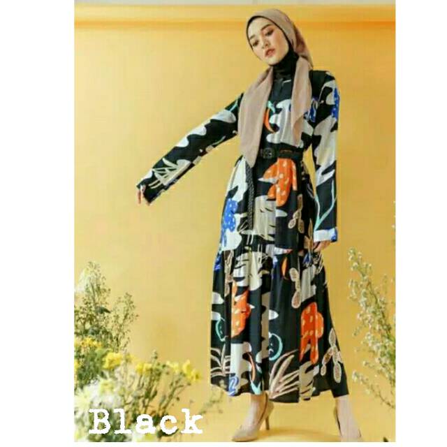 Dress Wanita / Maxi Dress Nayla / Long Dress maxi Nayla