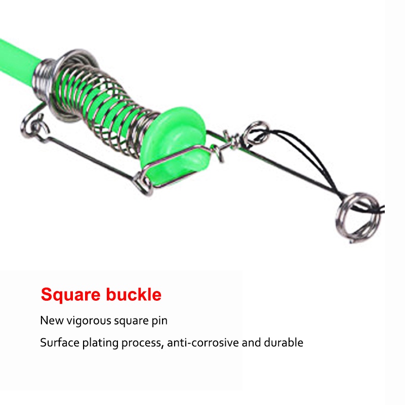 Set Pelampung Pancing Otomatis Portable Bahan Stainless Steel