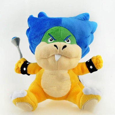 15CM Boneka Koopalings Super Mario Bros 7&quot; Koopa Plush Toy Stuffed Doll Kids Gift USA Seller Mainan