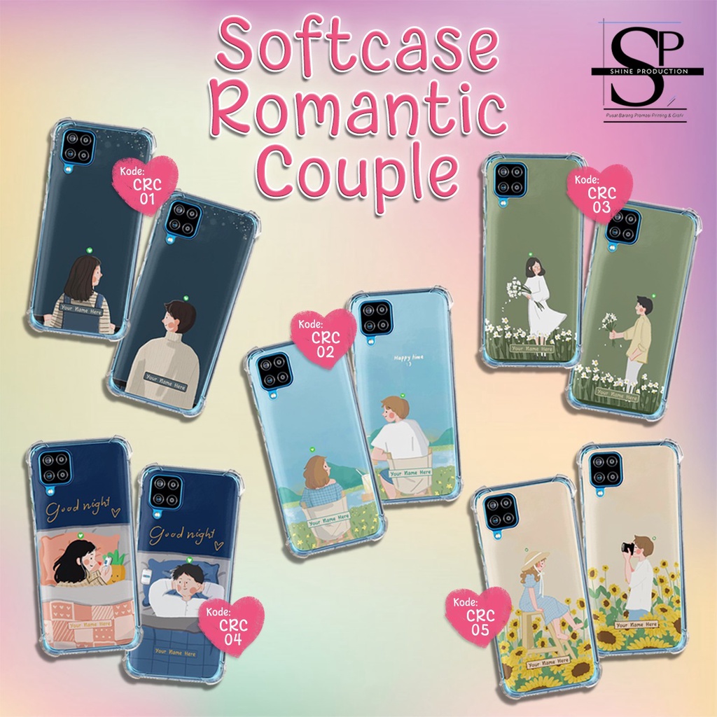 Softcase Hp Couple Custom Nama