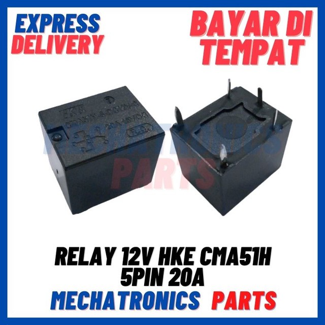 [REL-9024] RELAY 12V HKE CMA51H 5PIN 20A