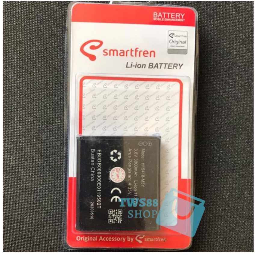 (TWS) Baterai Batre Battery Original Smartfren H15418/ Andromax M3Y / M3Z / M3S