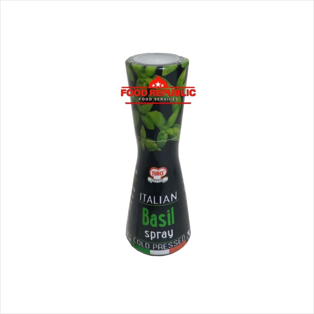 TURCI ITALIAN BASIL COLD PRESSED SPICES SPRAY - BUMBU PERASA BASIL