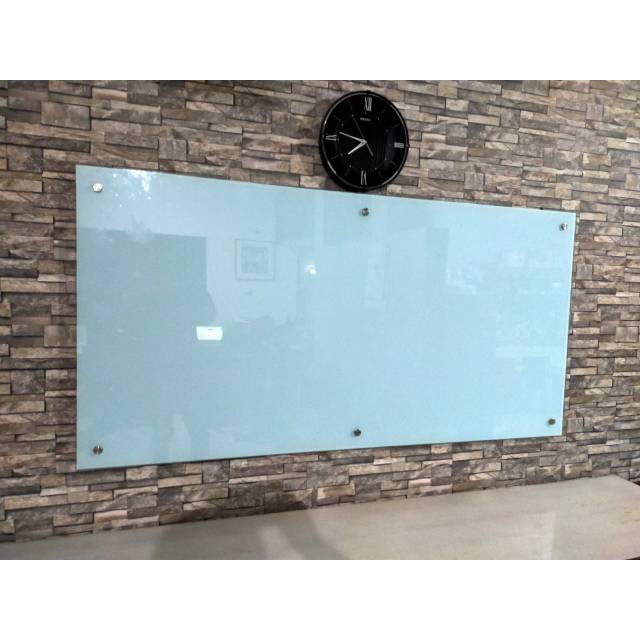 

Papan tulis kaca ( glassboard ) Tempered/Non Tempered 8mm custom 180×90