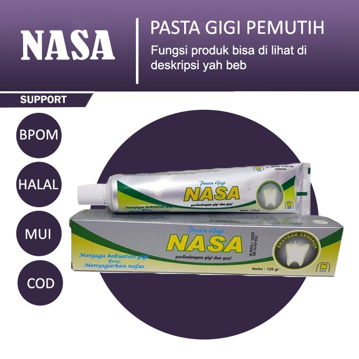 Pemutih Gigi Penghilang Karang Gigi Pasata Gigi Nasa ORIGINAL PGN