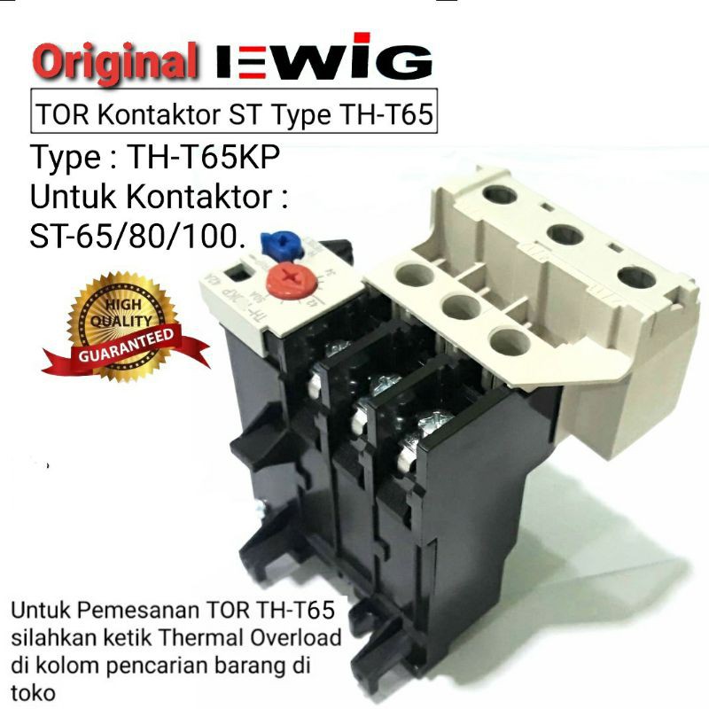 Magnetic Contactor ST-80 AC 220V EWIG.