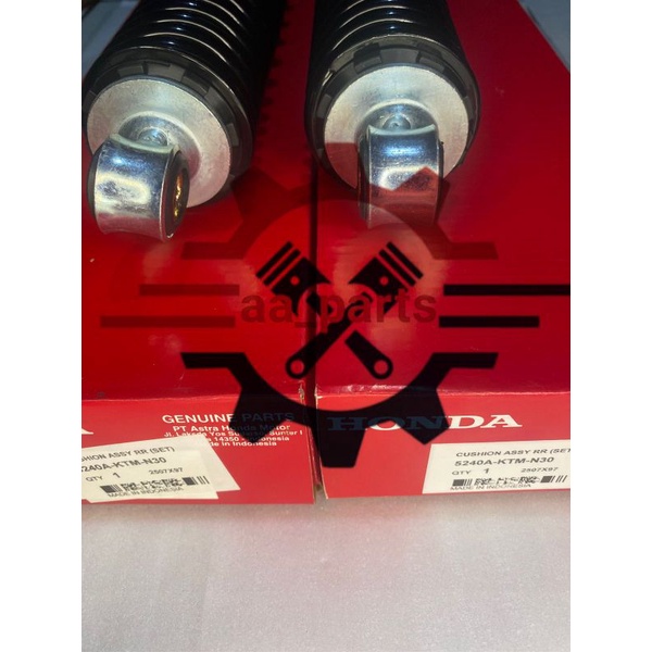 shockbreaker belakang supra x 125  revo 100 supra fit new blade harga untuk satu pasang